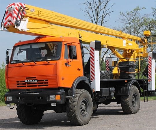 Аренда автовышки в Донецке и  Ростовской области